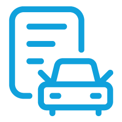 Illustration of a presentation board on a tripod stand with blue blocks and a yellow arrow pointing upward.