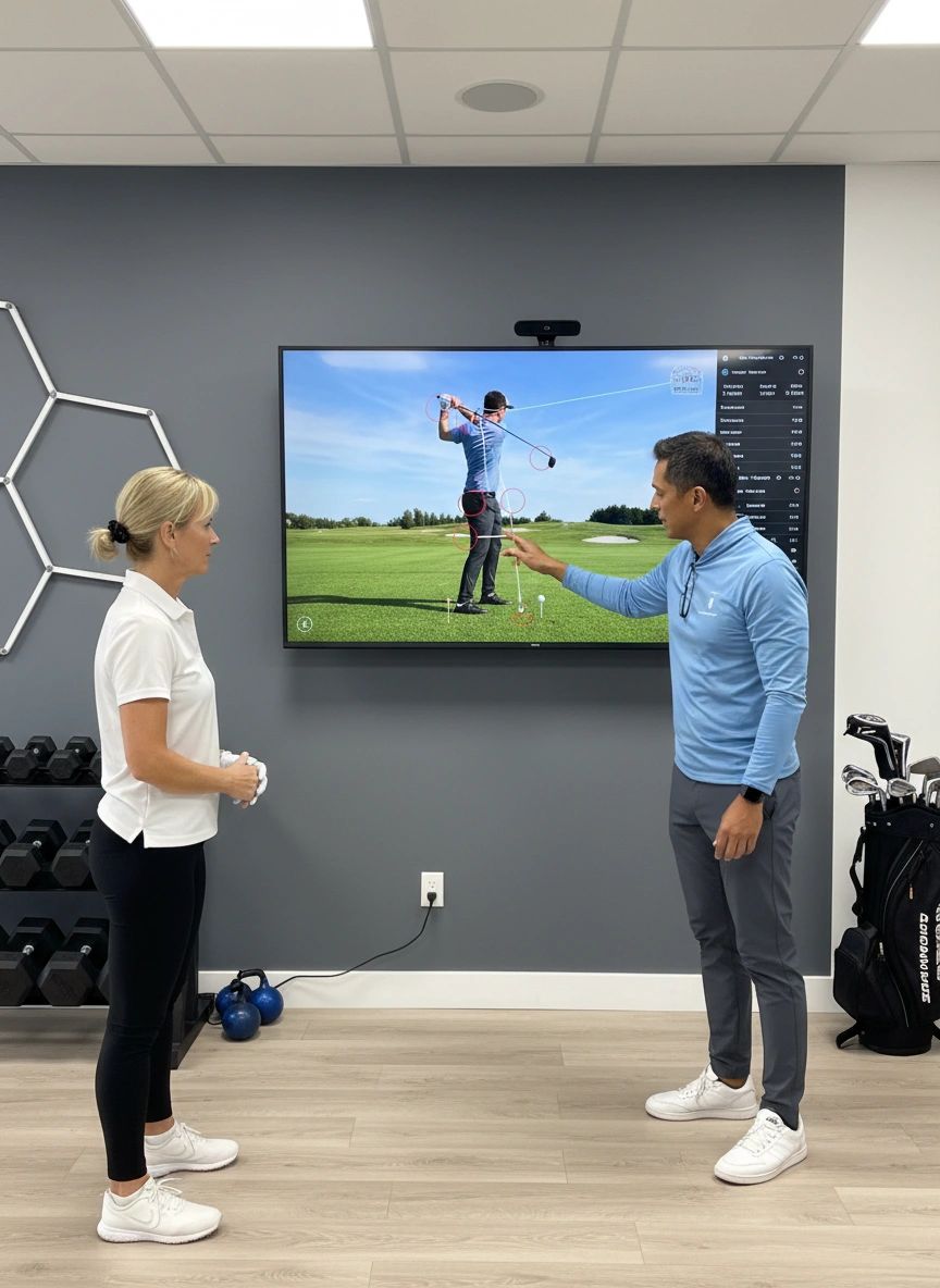 Golf physical therapy swing analysis in Georgetown using biomechanics assessment technology