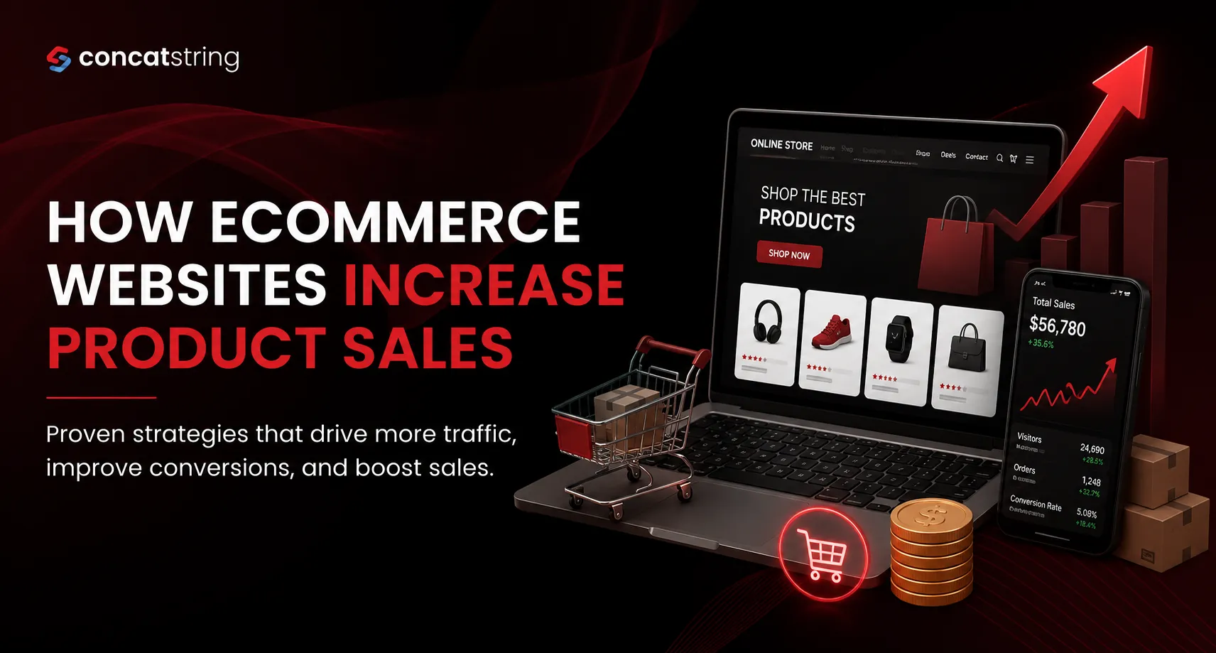 How Ecommerce Websites Increase Product Sales