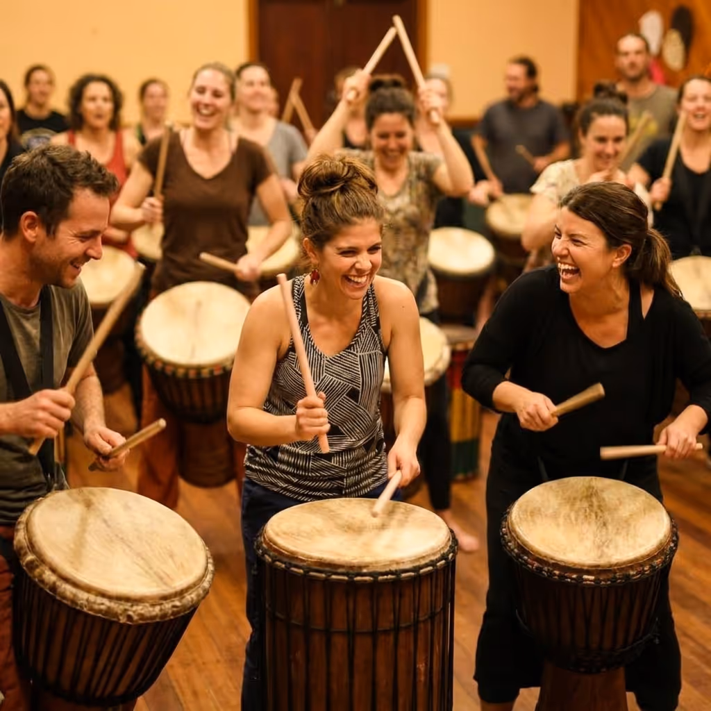 Atelier de percussions Doun Doun Expérience