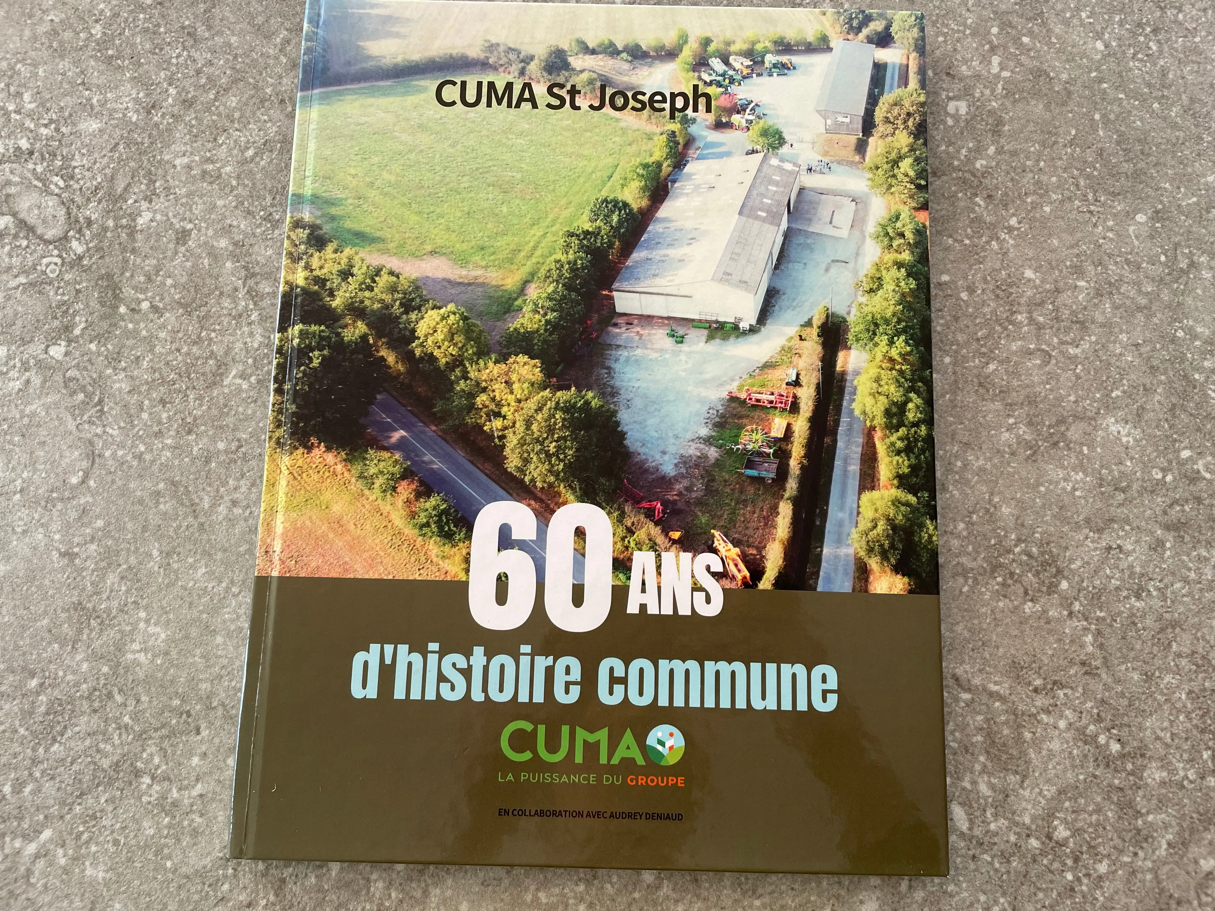 Photo de couverture du livre de la CUMA St Joseph