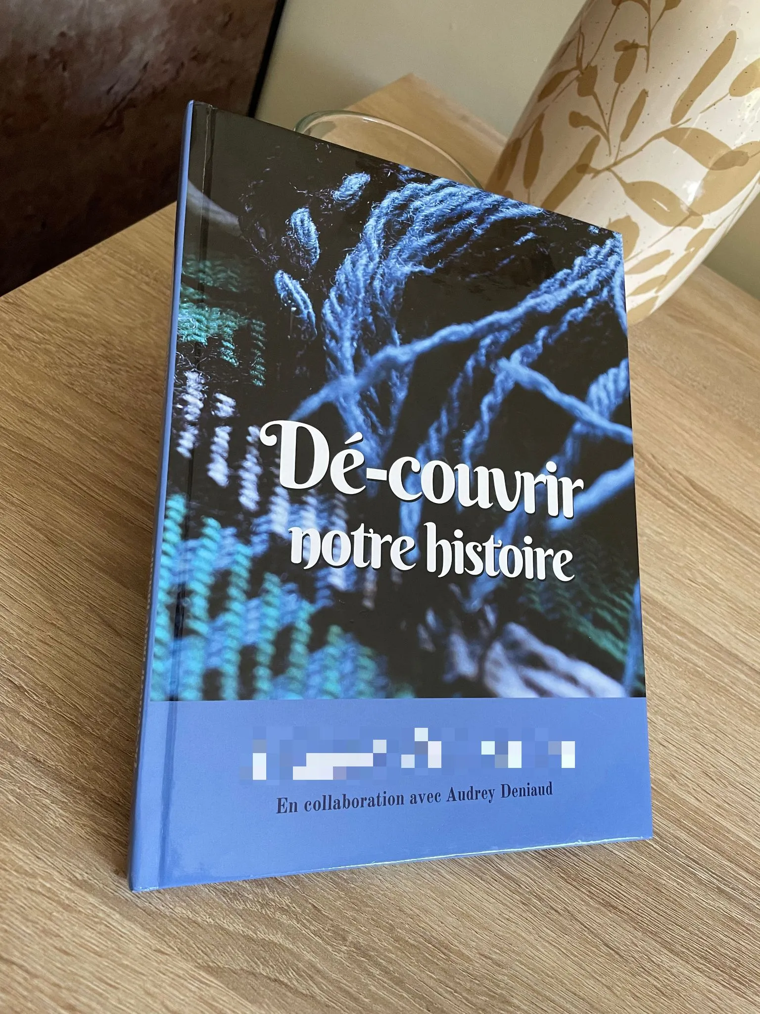 Couverture de la biographie familiale de Jeanne