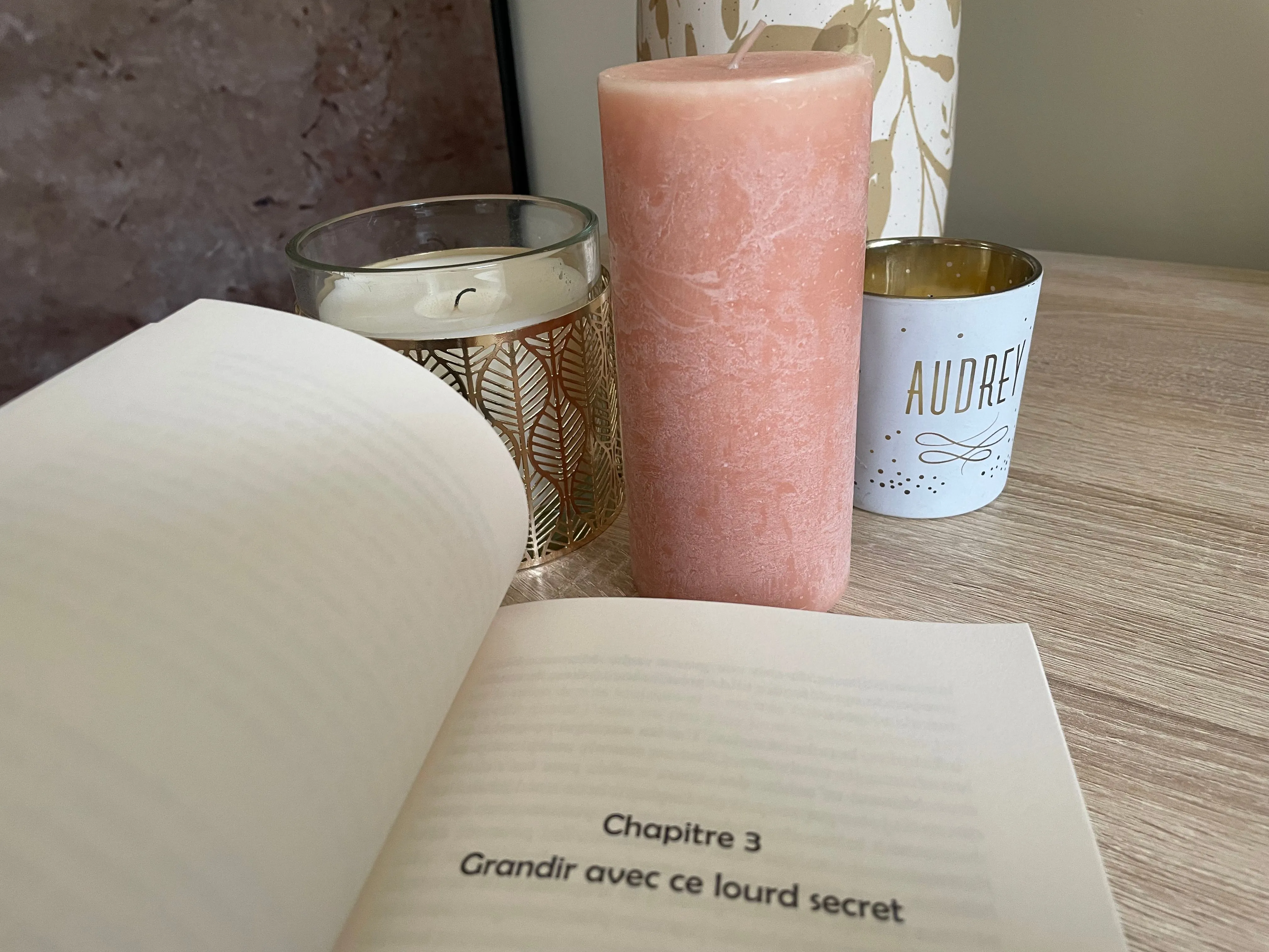 page intérieure d'un livre de résilience