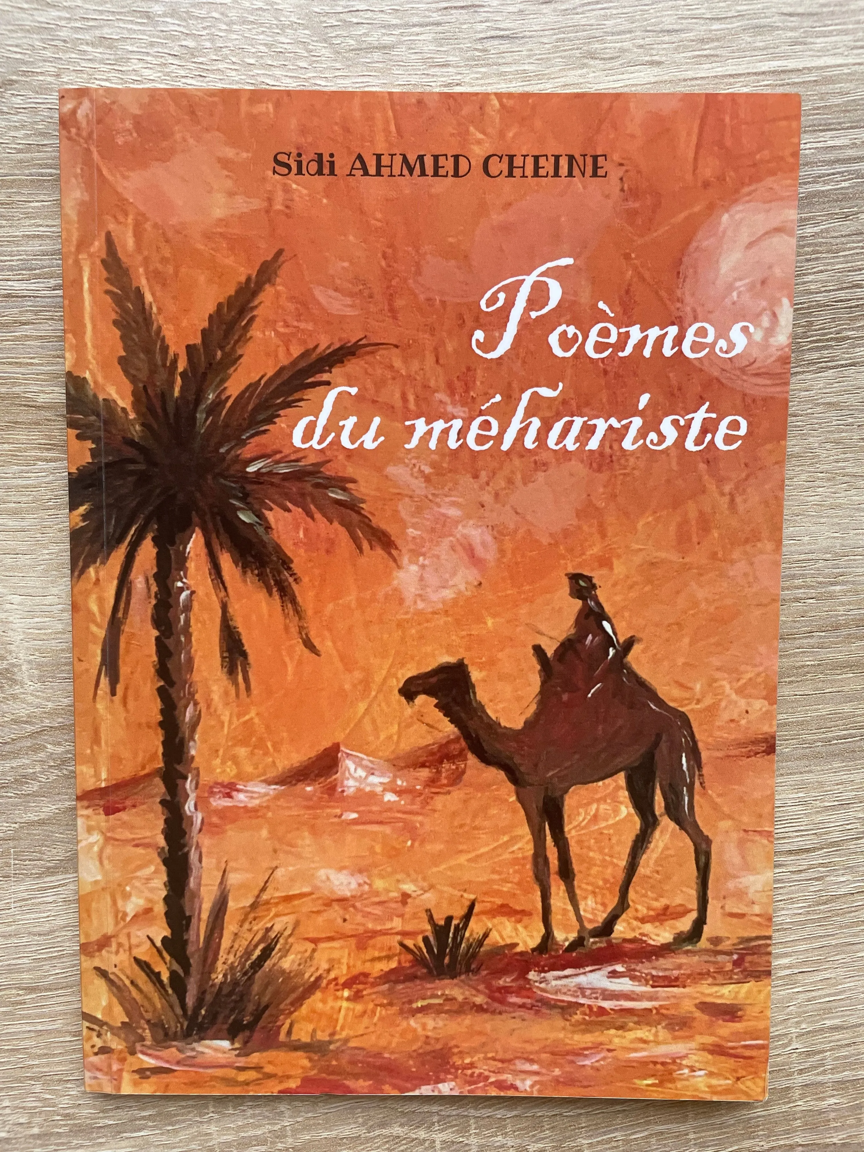 Couverture du recueil de poèmes du Méhariste de Sidi Cheine