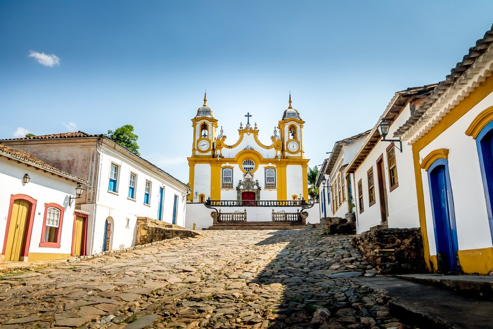 Imagem da cidade de Tiradentes, opção de destino em feriados nacionais.