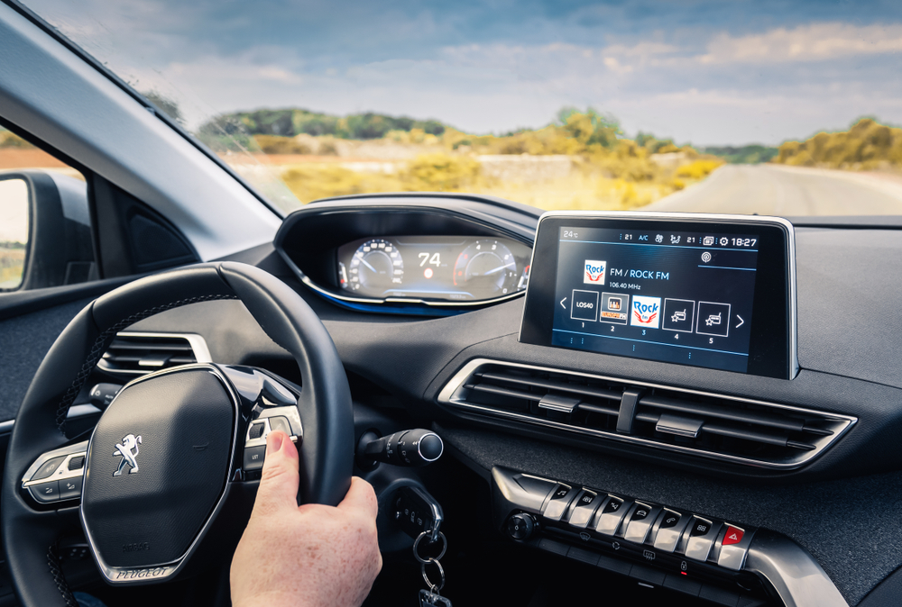 Painel do Peugeot 3008 Griffe