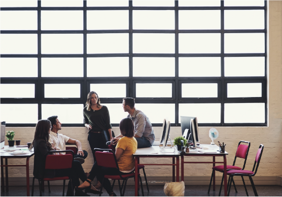 Cómo funciona un comedor sin cocina dentro de una planta industria