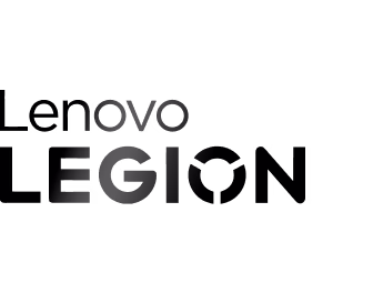 Lenovo Legion logo reveal graphic used in gaming aspirational campaign branding.