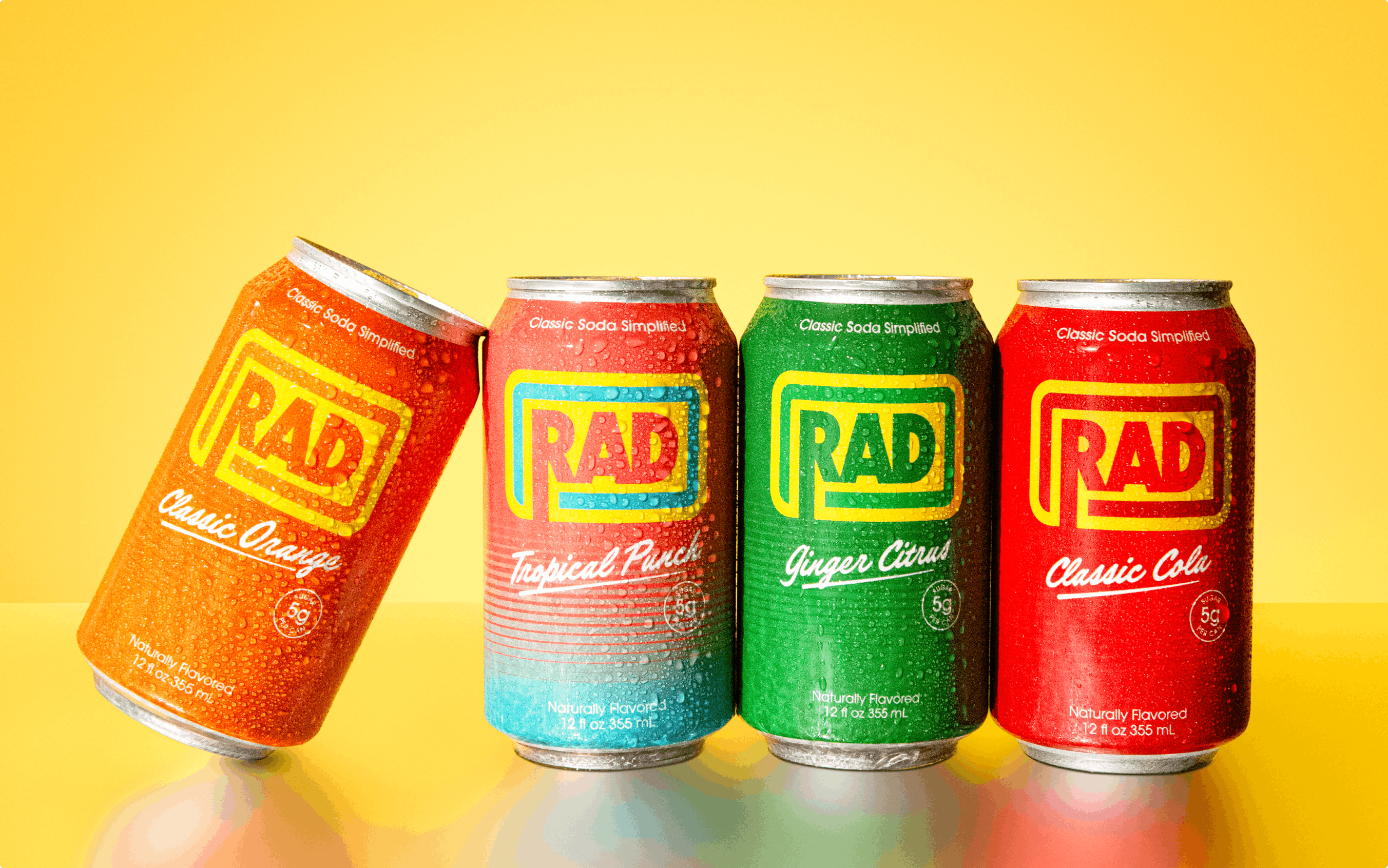 RAD Soda Lineup
