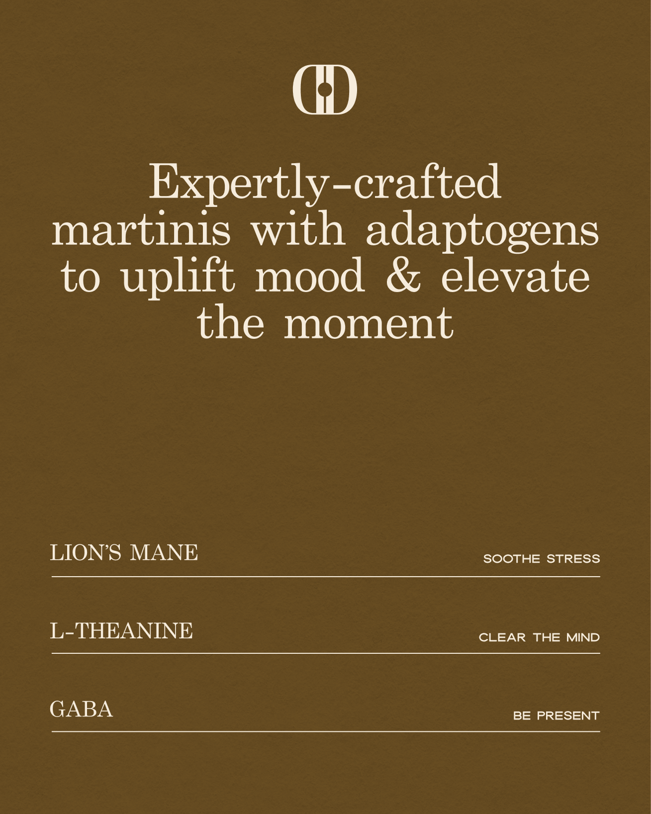 Martini Adaptogens