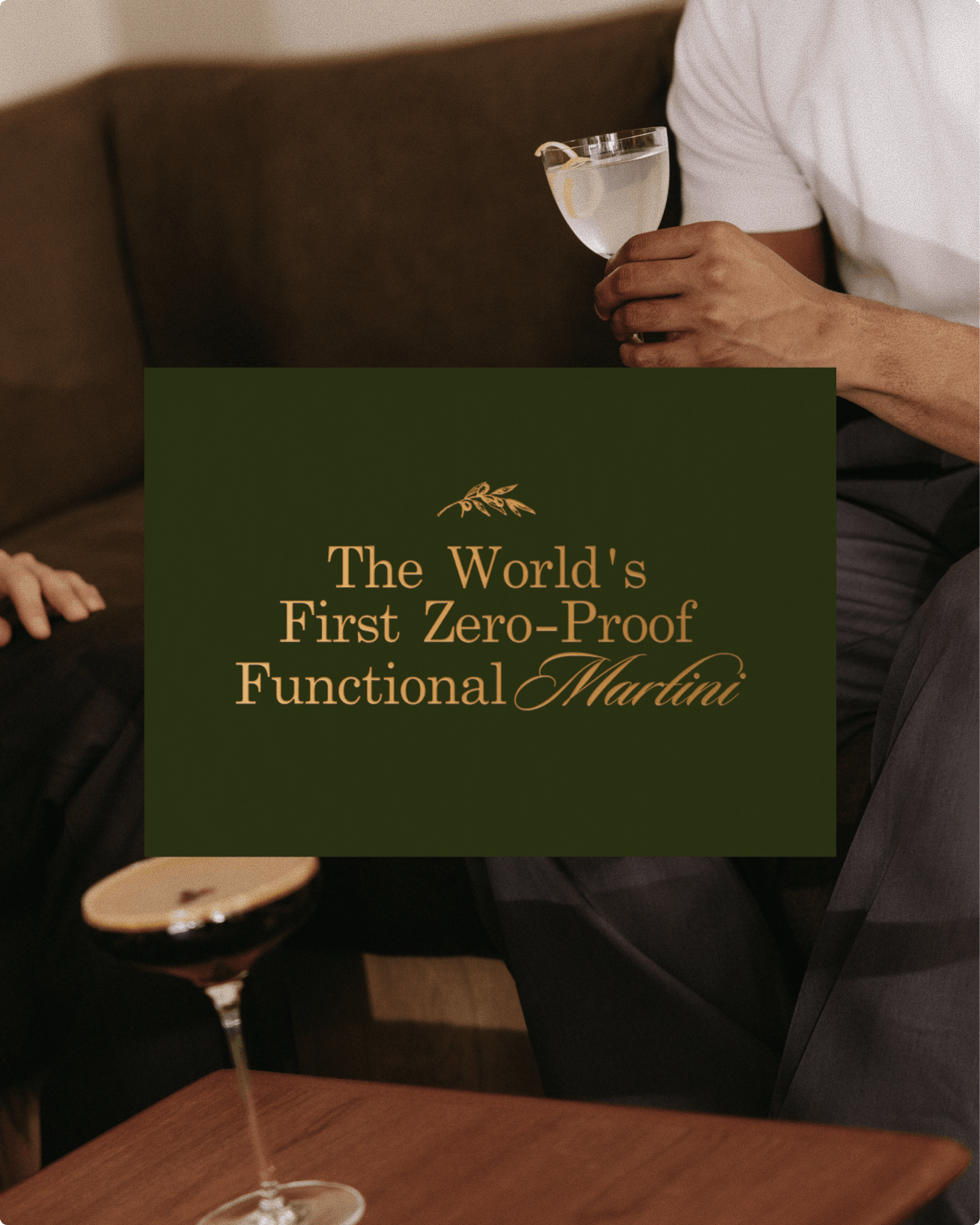 The World's First Zero-Proof Functional Martini