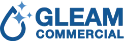 Gleam Power Washing commercial exterior cleaning company logo