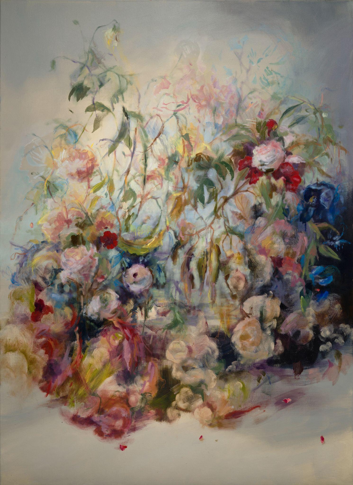 Rosa, 2024 — oil on canvas by Melissa O'Donnell