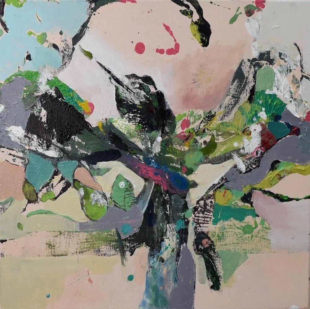 Way Up High, 2023 — oil on canvas by Melissa O'Donnell