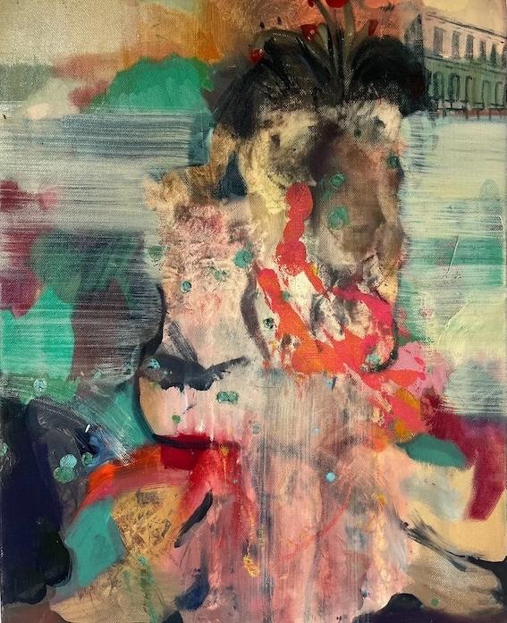 Countess Luisa, Venice, 2024 — oil on canvas by Melissa O'Donnell