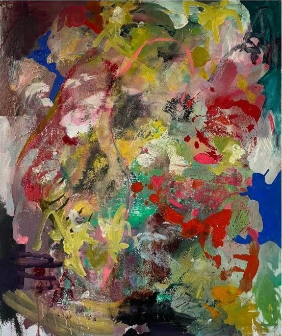 Modern Fresco Series I, 2024 — oil on canvas by Melissa O'Donnell