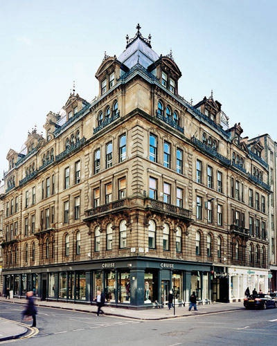Historic city centre building in Glasgow