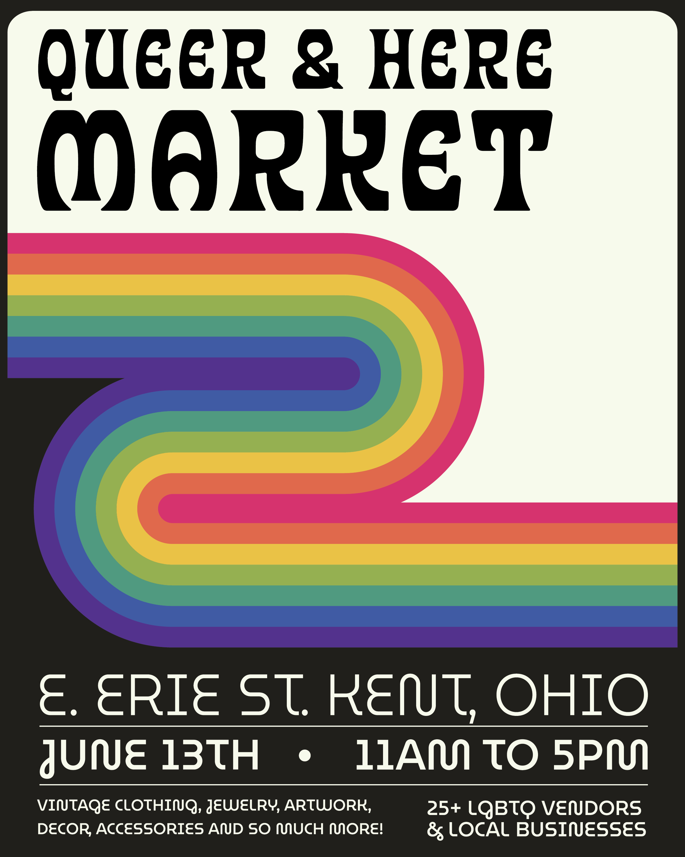 Kent Pride Market Flyer