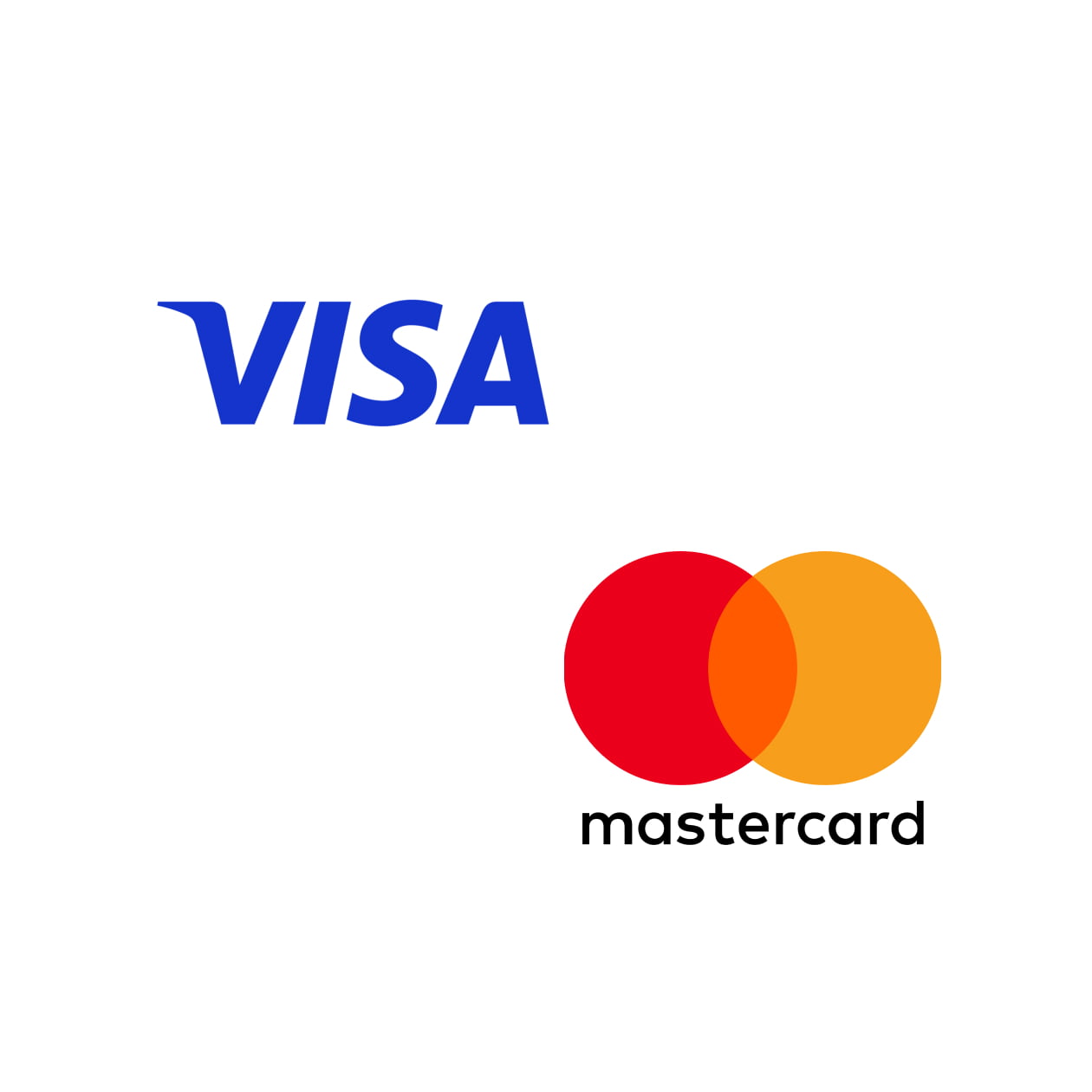 Visa and Mastercard Logos