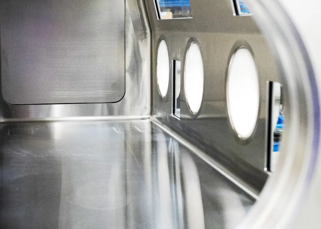 Nuclear manufacturing glovebox system designed for controlled, traceable production environments