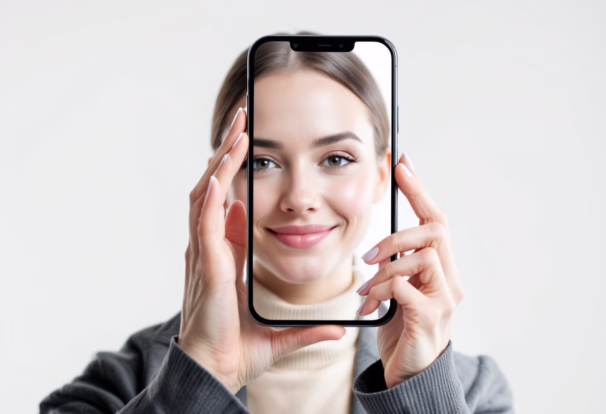 [digital project] image of website on a mobile device in use