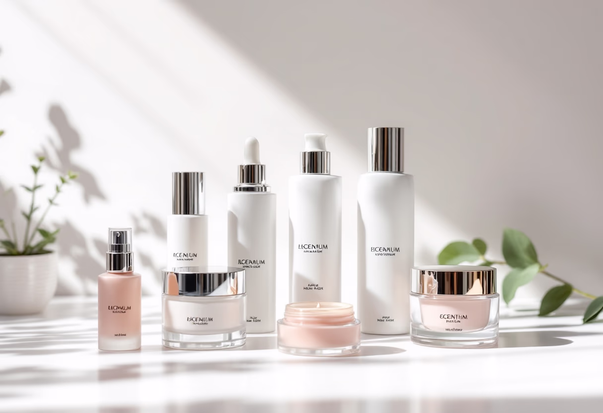 image of skincare line