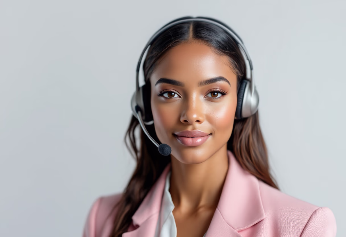 image of a customer service representative