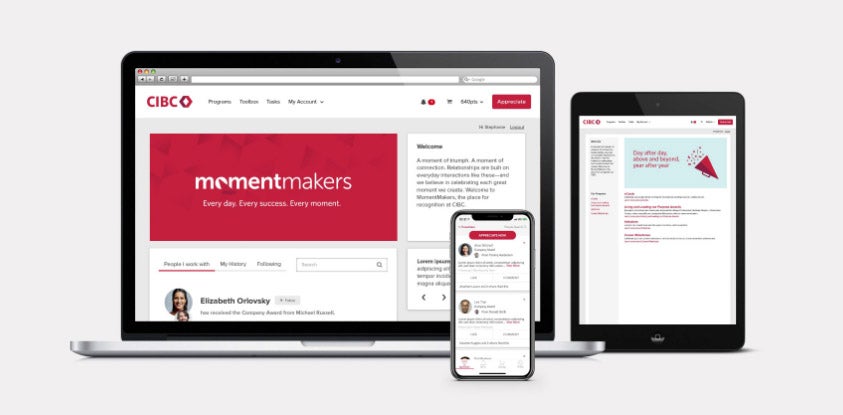 CIBC's MomentMakers Recognition Program