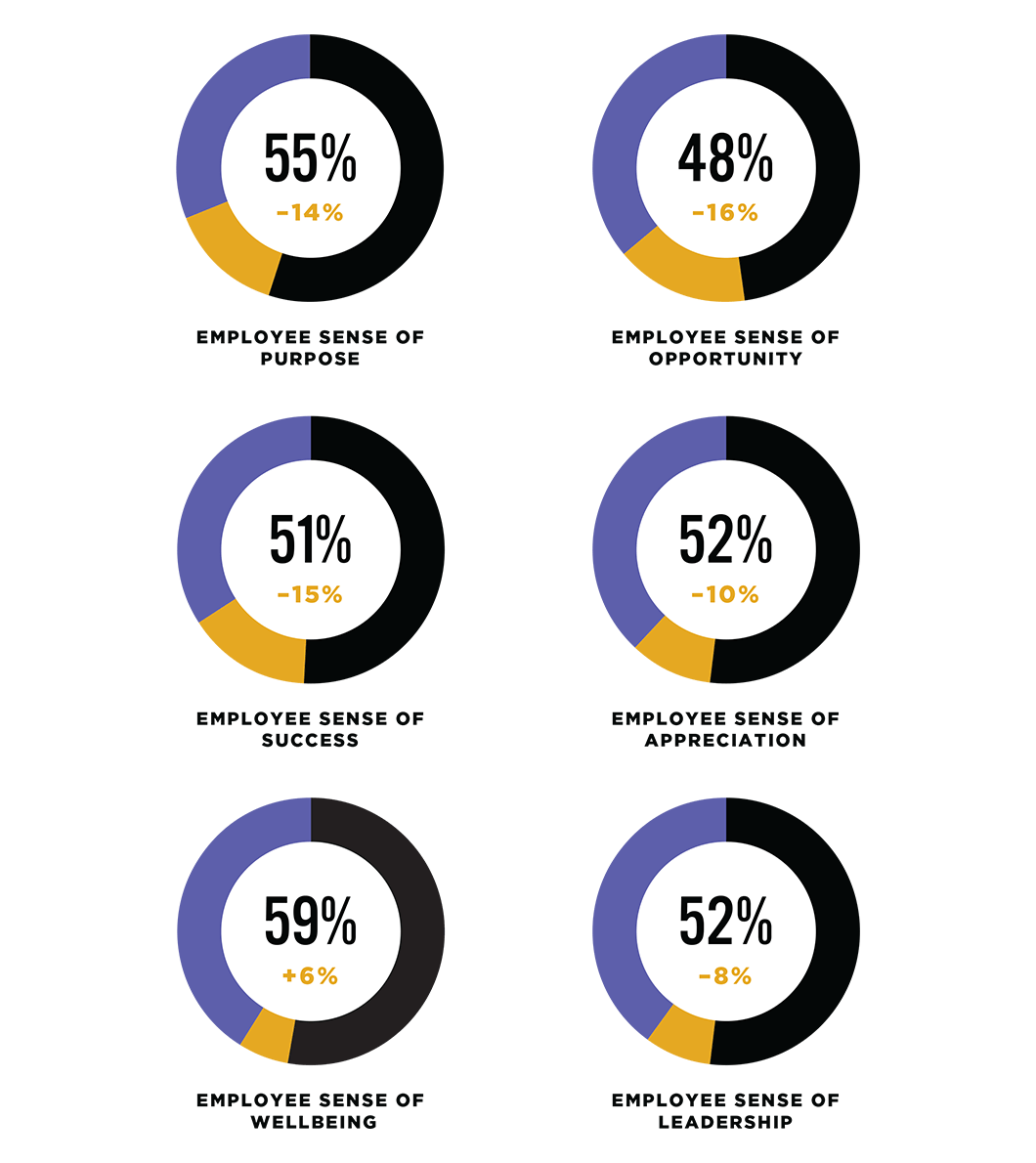 The Talent Magnets™: A chart showing the current state of six essential elements that define thriving cultures