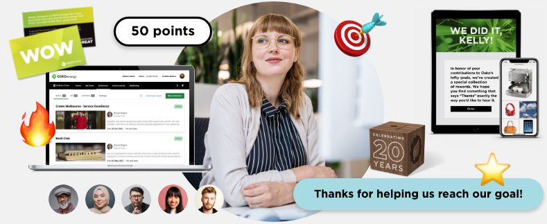 Culture Cloud employee recognition software platform from O.C. Tanner