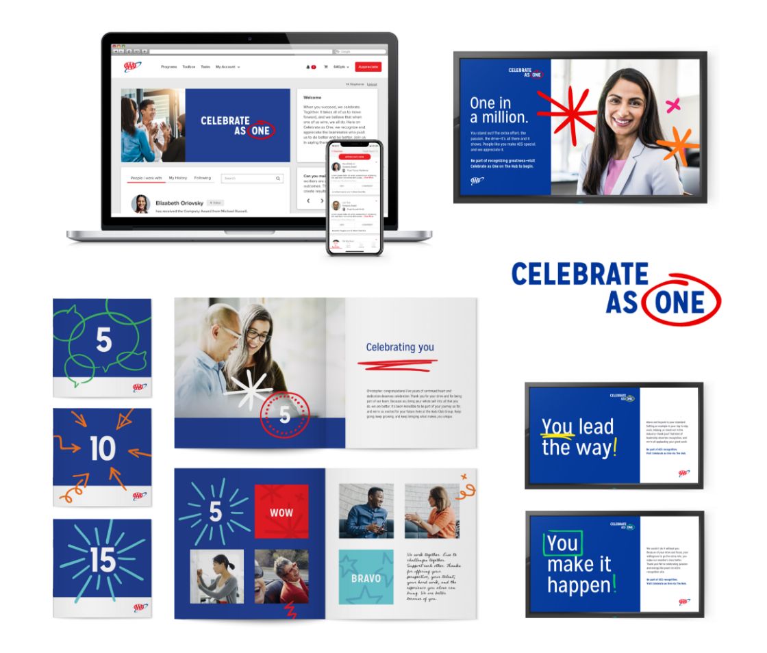 A single pink sphere surrounded by wooden cubes.