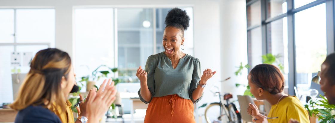 Employees in an office