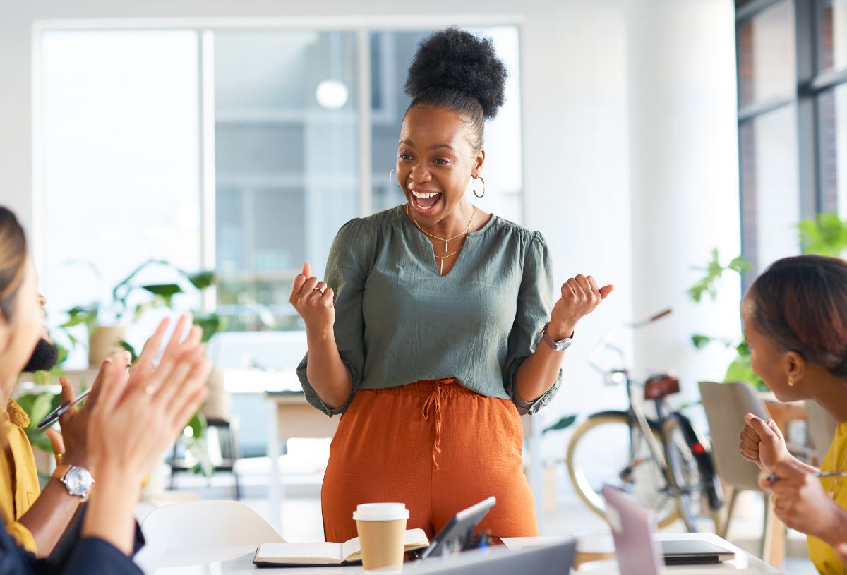 Employees in an office