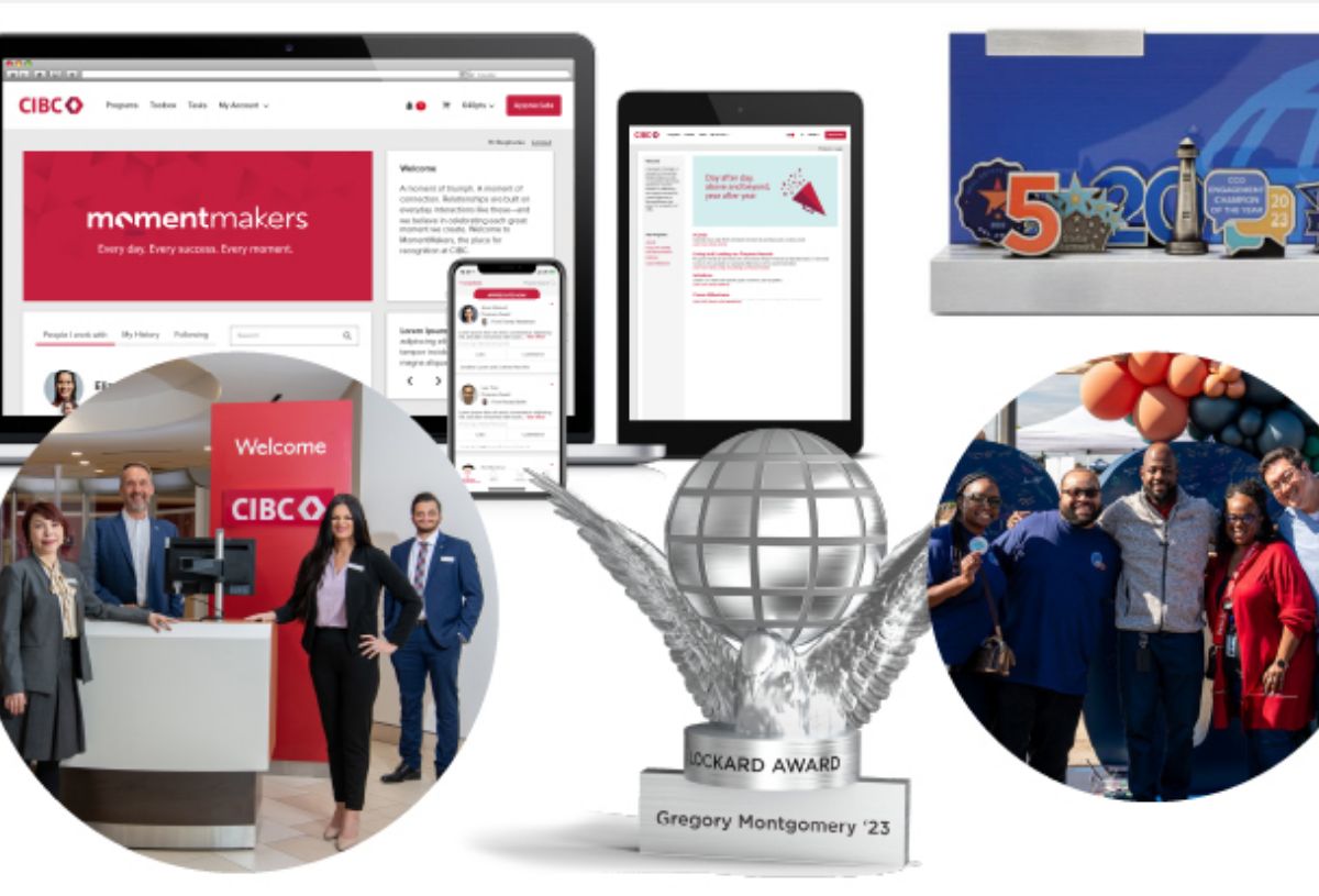 A selection of employee recognition and wellness offerings from O.C. Tanner, including awards, digital experiences, and more.