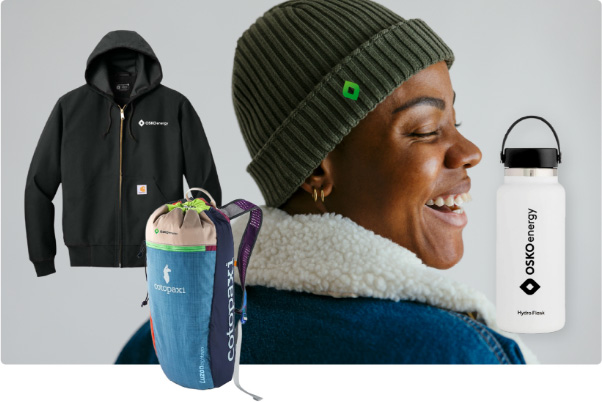 Branded swag in branded Company Stores on O.C. Tanner's Culture Cloud platform