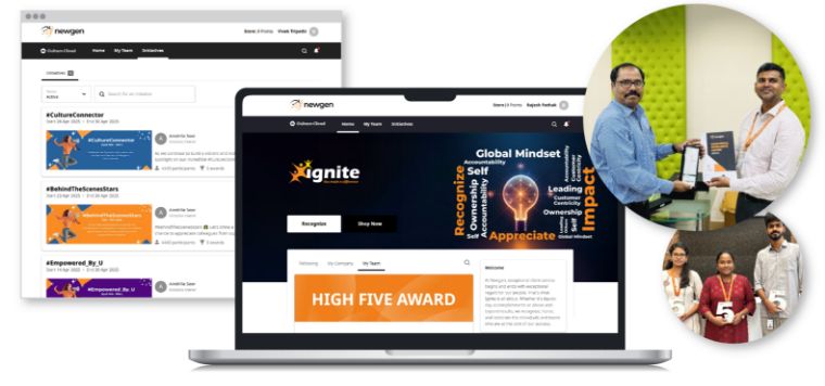 Newgen’s employee rewards and recognition platform, powered by O.C. Tanner’s Culture Cloud.