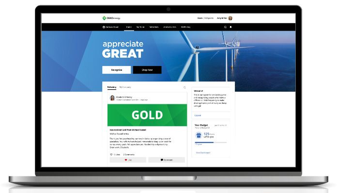 O.C. Tanner's Culture Cloud platform