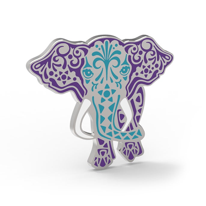 Tribal Elephant Charm