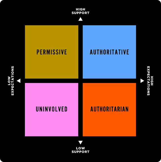 Healthy performance culture matrix with the four different types of culture based on the levels of support and expectations from the organization
