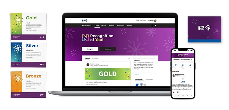 plateforme reconnaissance des employés de Norton Healthcare, « N Recognition of You », développée par O.C. Tanner