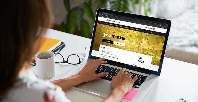 ICF's employee recognition software platform, You Matter, powered by O.C. Tanner.