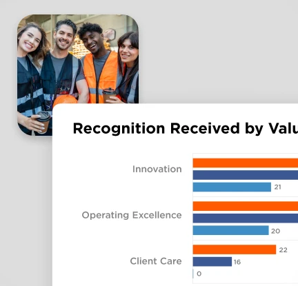 A recognition reminder "nudge" notification in O.C. Tanner's Culture Cloud platform.