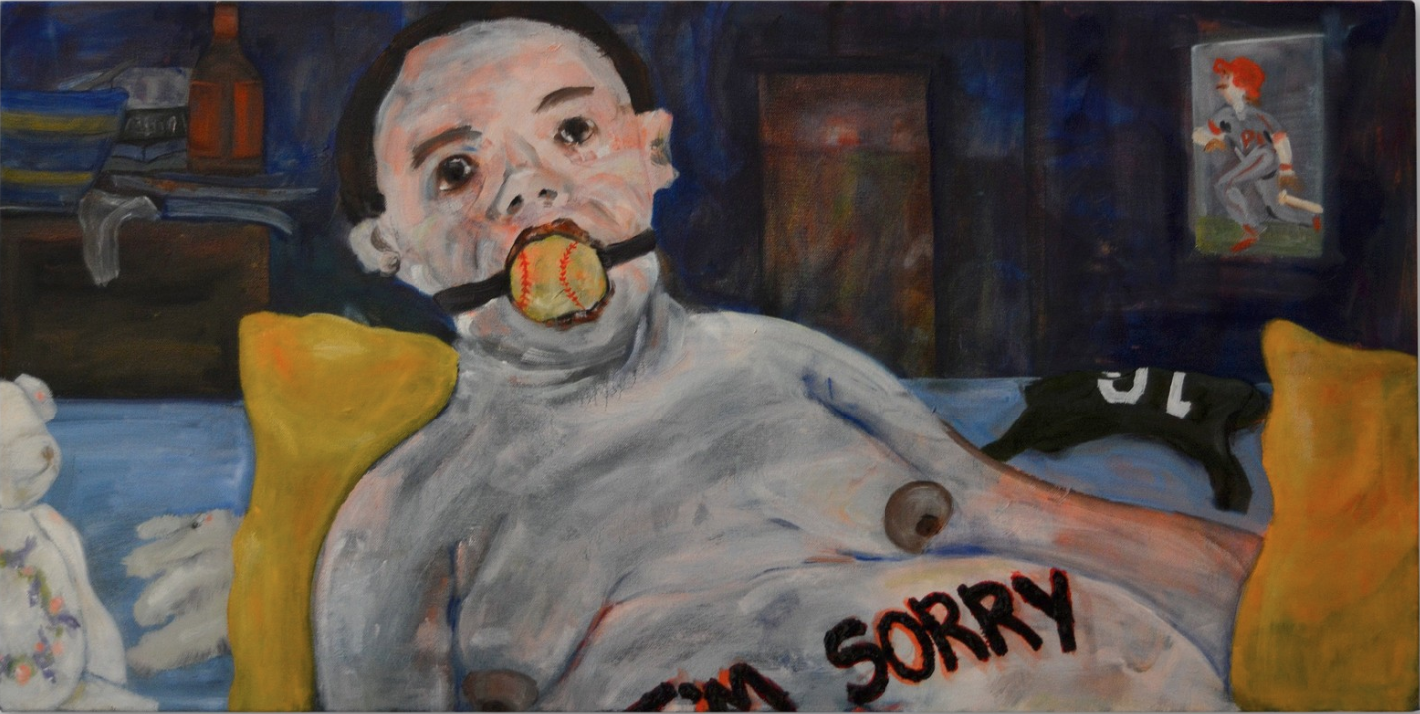 RUSCHMAN, Works by Sara Bastis and Mari Eastman Sarah Bastress, I'm Sorry, 2020 (above)