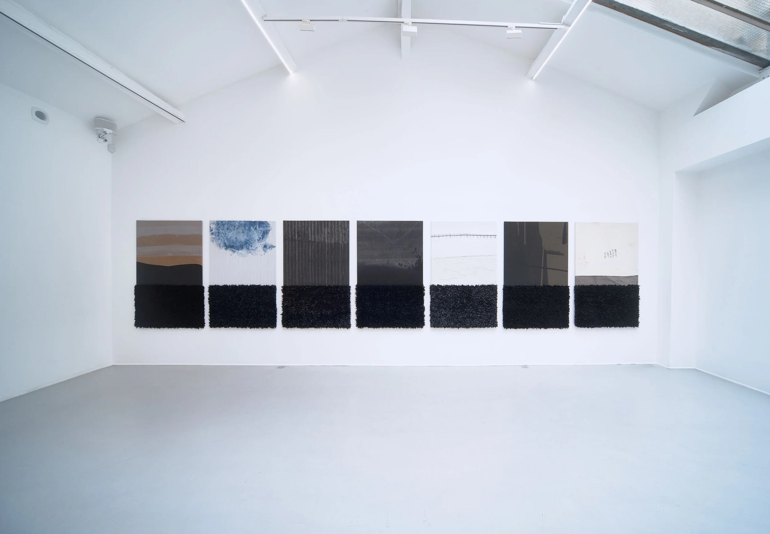 Joel Andrianomearisoa solo exhibition, IARIVO TRANSLATED FROM THE NIGHT, 2018, at Galerie RX, Courtesy of Galerie RX