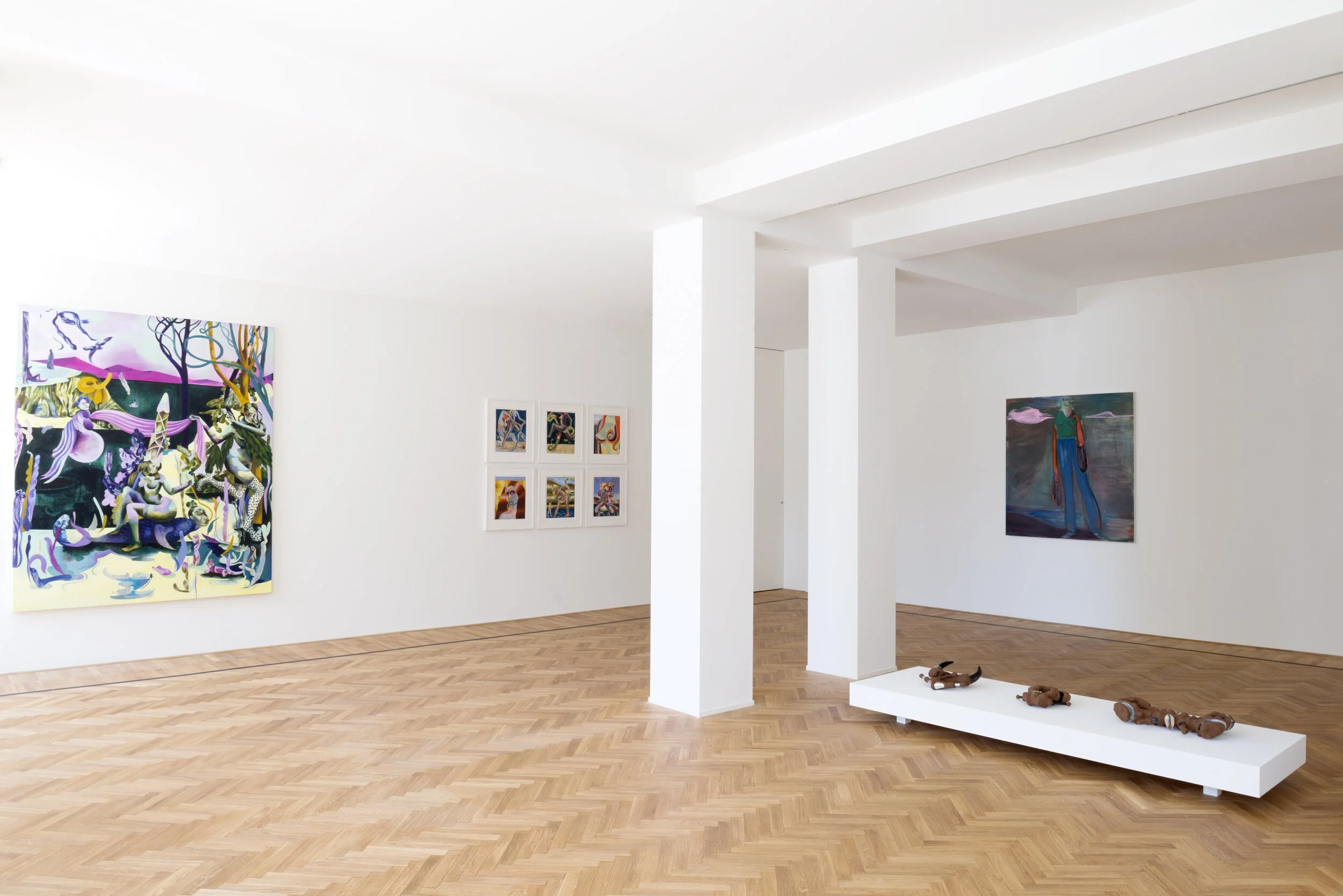 Installation View, The Self, The Work, The World, Fabian Lang Gallery, 2019, Courtesy of the gallery.