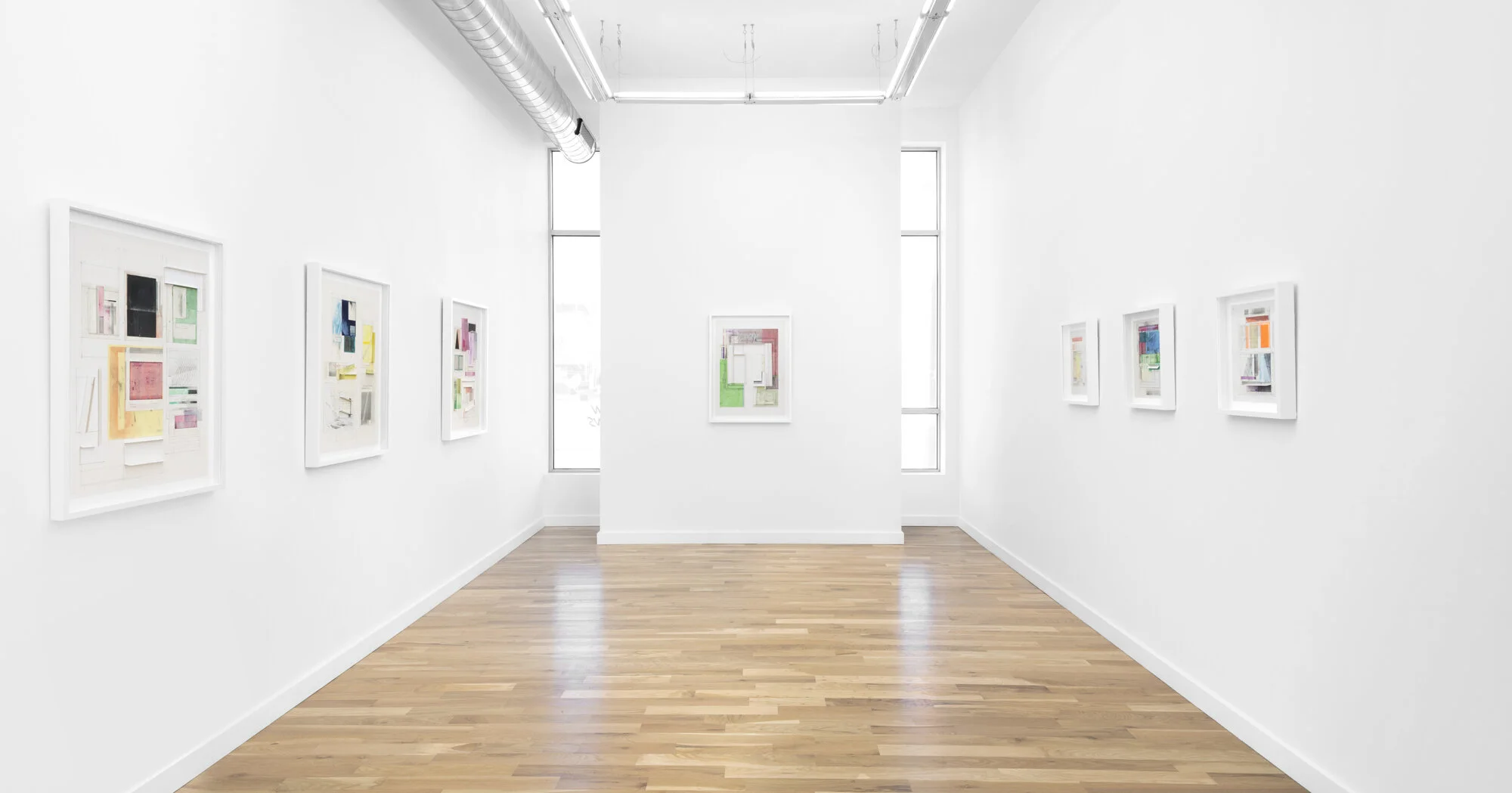 Installation view of Drawings Without Words by Deb Sokolov. Courtesy of the gallery.