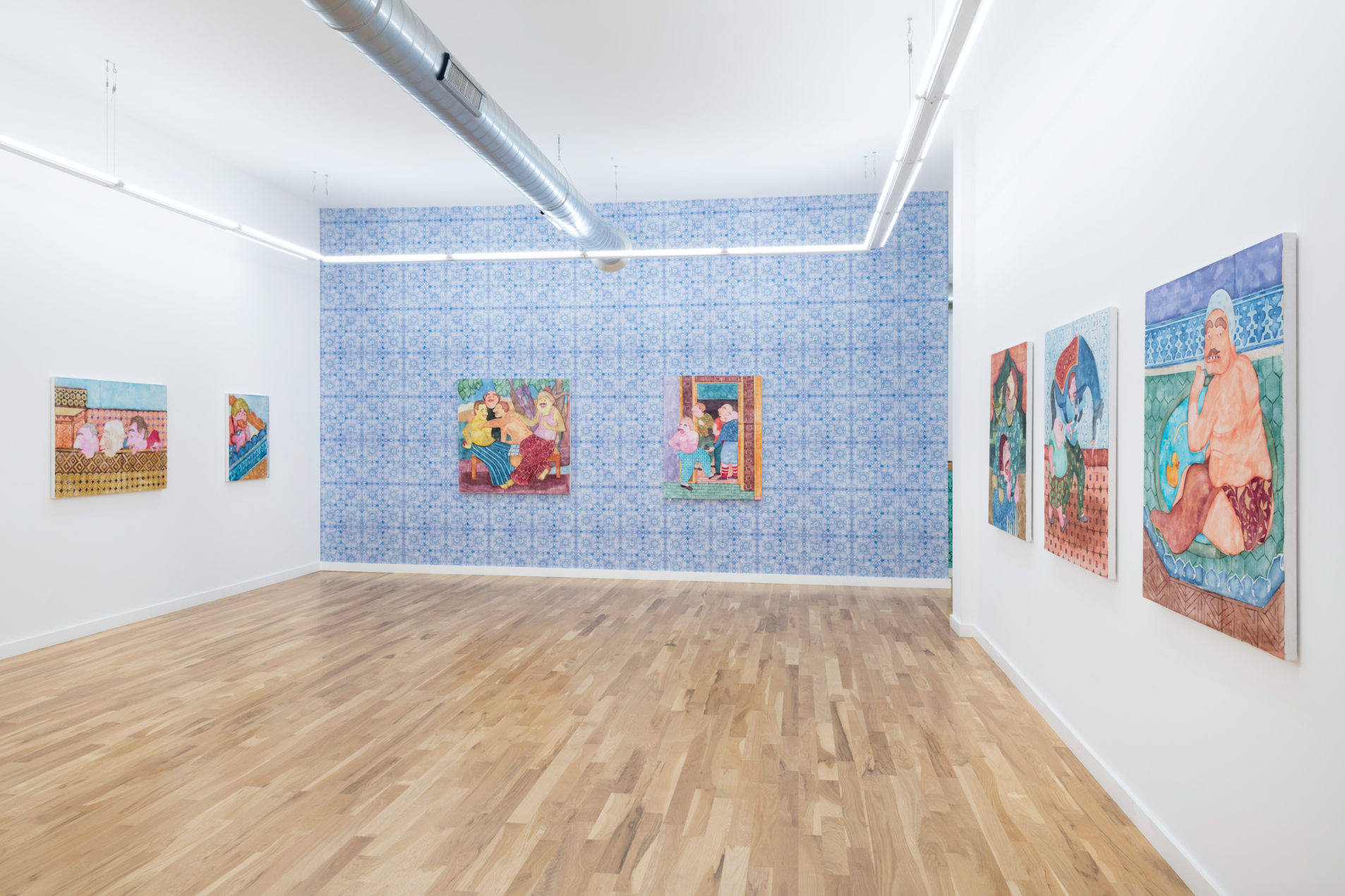 Installation View, Heaven on Earth by Orkideh Torabi. Courtesy of the gallery.