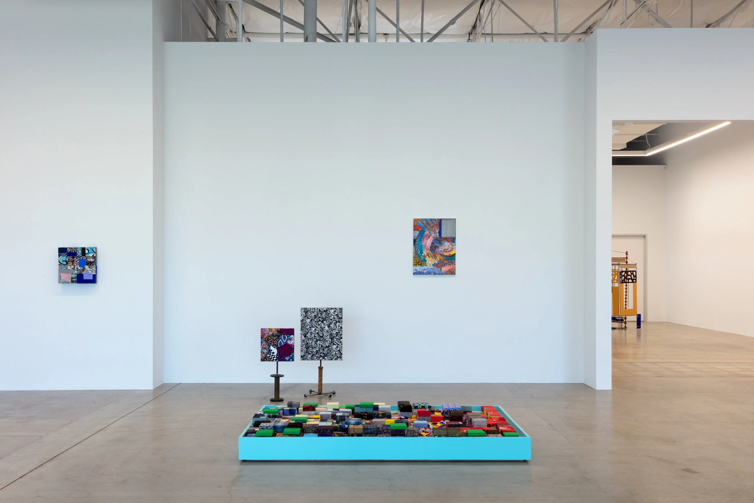 Installation view, Alex Olson and Nancy Shaver Waters (Sep-Nov 2019) Courtesy of 12.26 and the Artist.