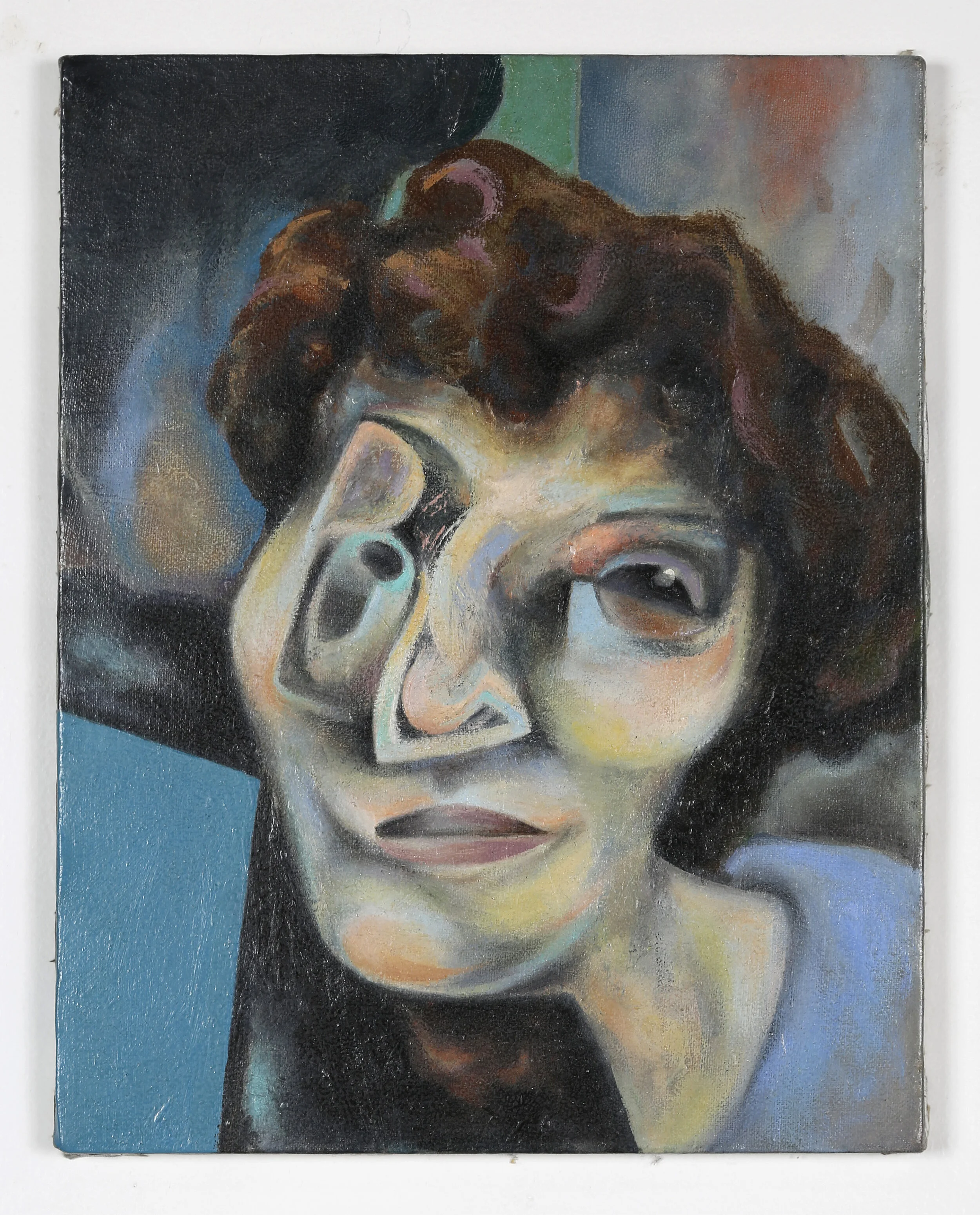 Shannon McConnell (2017) Discontented Woman, oil on canvas, 14 x 11 in. Courtesy of Season.