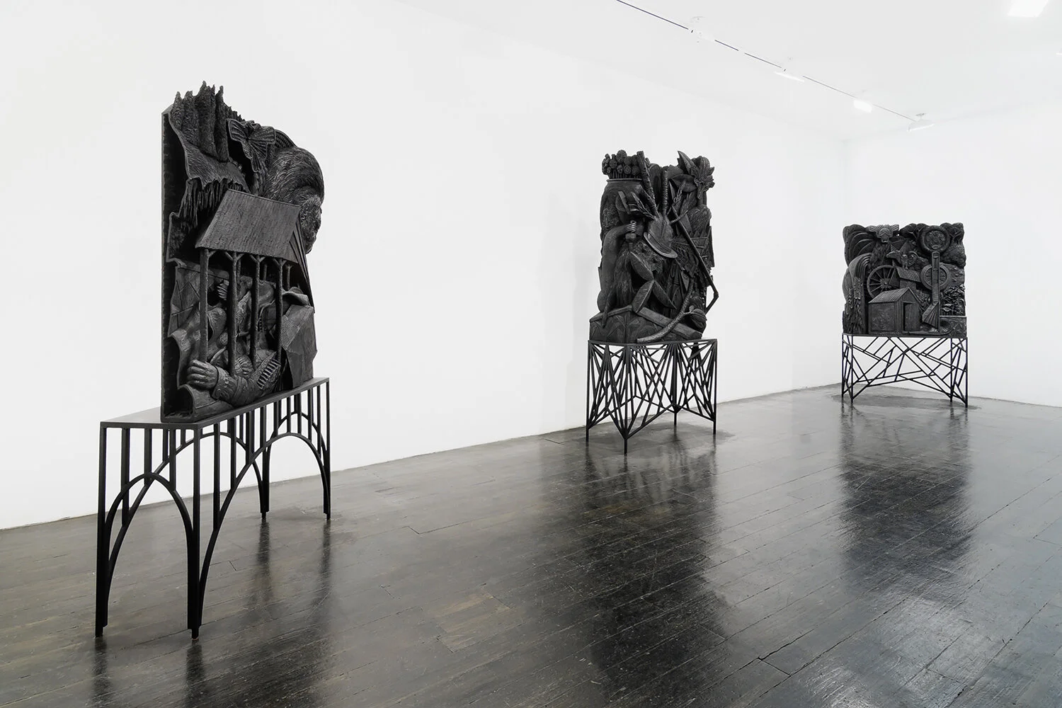 Installation View, Aaron Spangler, Government Whore, Horton Gallery, Chelsea (2010) Courtesy of Sean Horton (presents)